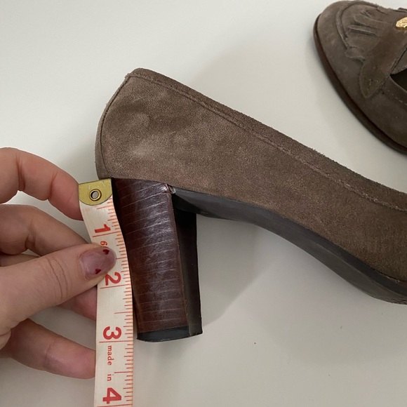 Suede Loafer Heals - Picture 2 of 4